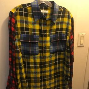 (Brand new) Equipment long sleeve 100% silk